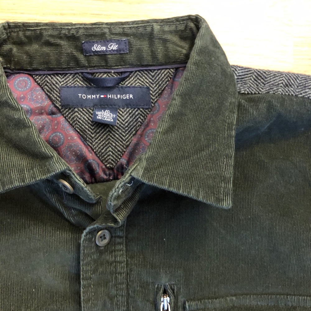 TH heavy button down. Slim fit